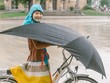 Ô che mưa chuyên dành cho người đi xe đạp