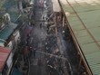Hiện trường vụ cháy tại Công ty Rạng Đông.