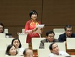 Đại biểu Quốc hội Mai Thị Ánh Tuyết: "Đồng ý tăng vốn cho Agribank nhưng nên tìm nguồn khác vì cân đối ngân sách nhà nước năm nay hết sức căng thẳng"