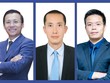 Từ trái qua phải: Ông Phạm Như Ánh, ông Vũ Thành Trung, ông Vũ Hồng Phú