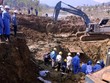 Vinaconex nói gì về sự cố vỡ đường ống nước sạch?