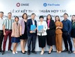 Lễ ký kết thỏa thuận hợp tác giữa DNSE và FinnTrade.