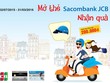Nhận nón bảo hiểm và phiếu quà tặng với thẻ Sacombank - JCB