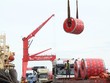 Xuất khẩu gần 50.000 tấn thép đầu tiên sau Covid-19 từ cảng Quốc tế Long An