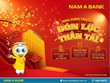 Nam A Bank tặng lộc xuân cho khách hàng giao dịch đầu năm