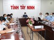 Phó chủ tịch UBND tỉnh Tây Ninh Trần Văn Chiến chủ trì cuộc họp cho ý kiến xây dựng Bệnh viện dã chiến số 01 điều trị bệnh nhân Covid-19 tại Khu công nghiệp Thành Thành Công