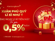 KienlongBank tặng ngay lì xì tiền mặt tới khách hàng khi gửi tiết kiệm đầu năm