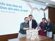 Ban lãnh đạo cùng cán bộ nhân viên Vietbank chung tay đóng góp tại sự kiện