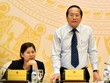 Bộ trưởng Bộ Thông tin và Truyền thông Trương Minh Tuấn trả lời báo chí