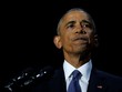 Tổng thống Obama khi phát biểu chia tay tại Chicago. Ảnh: Reuters