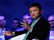 Jack Ma trong phiên hthảo luận tại Davos (Thụy Sĩ). Ảnh: CNBC