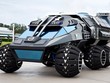 Mars Rover concept trông giống một chiếc Batmobile. Ảnh:Carscoops.