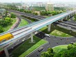 Phối cảnh đường trên cao của tuyến metro 33.000 tỷ ở Hà Nội