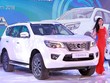 SUV 7 chỗ nhập khẩu Nissan Terra trong buổi công bố giá bán sáng 18/12 tại Hà Nội. Ảnh: Đức Huy.