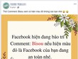 Trò lừa bình luận 'Bisou' để kiểm tra tài khoản Facebook