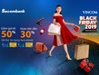 Chủ thẻ Sacombank hưởng nhiều ưu đãi khi mua sắm dịp Black Friday
