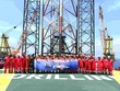 Giàn khoan PV DRILLING II đón nhận thành tích 15 năm liên tục Zero LTI.