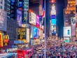 Một góc Quảng trường Thời Đại tại New York – thành phố sôi động bậc nhất thế giới.