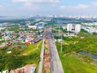 Đường Võ Chí Công cùng với cao tốc TP.HCM - Long Thành - Dầu Giây, không chỉ đóng vai trò huyết mạch giao thông mà còn mở ra dư địa phát triển mới cho cả vùng Đông thành phố. Ảnh: Minh Hiếu.