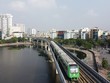 Tuyến metro Cát Linh - Hà Đông đoạn trên cao Nhổn - ga Hà Nội. Ảnh: Dũng Minh.