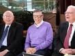 Từ trái sang: Charlie Munger, Bill Gates và Warren Buffett. Nguồn: Getty Images