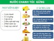Thức uống tăng cường miễn dịch để phòng bệnh khi thời tiết thất thường