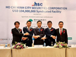 HSC tiếp nhận khoản vay hợp vốn trị giá 104 triệu USD từ các định chế tài chính Đài Loan