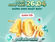 BIC triển khai chương trình Ngày vàng siêu ưu đãi 26.04