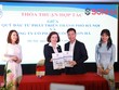 Quỹ Đầu tư phát triển Hà Nội và Công ty cổ phần Quốc tế Sơn Hà ký kết hợp tác.
