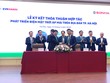 Tập đoàn Sơn Hà và EVN Hà Nội ký kết thỏa thuận hợp tác phát triển điện mặt trời áp mái