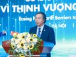 Ông Lê Trọng Minh, Phó Tổng Biên tập Báo Tài chính - Đầu tư phát biểu khai mạc Hội thảo. Ảnh: Đức Thanh