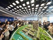 Khu vực sa bàn dự án Imperia Sensa Park thu hút sự quan tâm của nhiều nhà đầu tư.