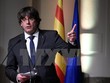 Cựu Thủ hiến vùng Catalonia Carles Puigdemont. (Nguồn: AFP/TTXVN)