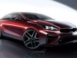 Kia Forte thế hệ mới qua ảnh phác họa. Xe sẽ ra mắt tại Detroit Auto Show 2018 diễn ra từ 13 đến 28/1. Ảnh: Kia