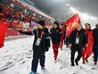 Khoảnh khắc khó quên của U23 Việt Nam tại 'đại chiến tuyết'