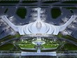 Phương án thiết kế kiến trúc sân bay Long Thành. (Ảnh: ACV)