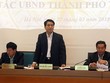 Chủ tịch UBND TP Hà Nội Nguyễn Đức Chung.