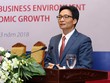 Phó Thủ tướng Vũ Đức Đam phát biểu tại hội nghị. Ảnh: VGP/Đình Nam
