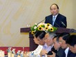 Thủ tướng Nguyễn Xuân Phúc phát biểu tại hội nghị, Ảnh: VGP/Quang Hiếu.