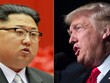 Lãnh đạo Triều Tiên Kim Jong-un (trái) và Tổng thống Mỹ Donald Trump. Ảnh: CNN.