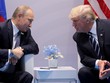 Tổng thống Putin và Tổng thống Trump gặp nhau tại Đức bên lề một sự kiện ở Đức năm 2017 (Ảnh: Reuters).