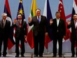 Ngoại trưởng Mỹ Mike Pompeo (giữa) dự cuộc họp ngoại trưởng ASEAN-Mỹ tại Singapore hôm 3/8/2018. (Ảnh: Reuters).