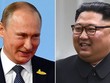 Tổng thống Vladimir Putin và nhà lãnh đạo Kim Jong-un (Ảnh: Sky).
