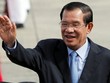 Thủ tướng Hun Sen trong chuyến thăm các nước ASEAN cuối năm 2017. Ảnh: AFP.
