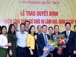 Văn phòng Quốc hội bổ nhiệm nhân sự mới
