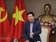 Phó Thủ tướng, Bộ trưởng Bộ Ngoại giao Phạm Bình Minh phát biểu chỉ đạo các đơn vị phối hợp chuẩn bị tổ chức Hội nghị Thượng đỉnh Mỹ-Triều Tiên lần 2. (Ảnh: Lâm Khánh/TTXVN).