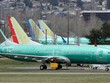 Máy bay 737 MAX thử nghiệm bên ngoài nhà máy của Boeing hồi tháng 2. Ảnh: Reuters.