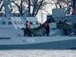 Tàu hải quân Ukraine bị phía Nga bắt giữ hồi năm ngoái (Ảnh: TASS).