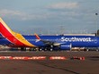 Máy bay Boeing 737 MAX 8 của hãng hàng không Mỹ Southwest Airlines tại Arizona ngày 13/3. Ảnh: AFP.