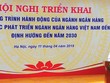 Ông Phạm Thanh Hà, Vụ trưởng Vụ Chính sách tiền tệ phát biểu tại Hội nghị.